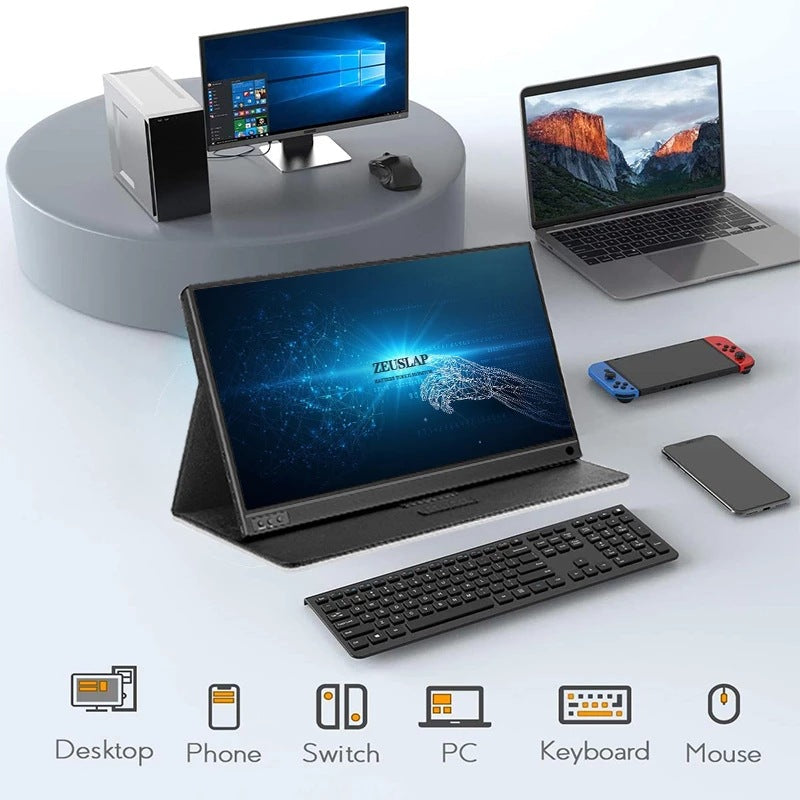 ZEUS 16" Elite 2.5K 144Hz Portable Monitor - portable gaming monitor