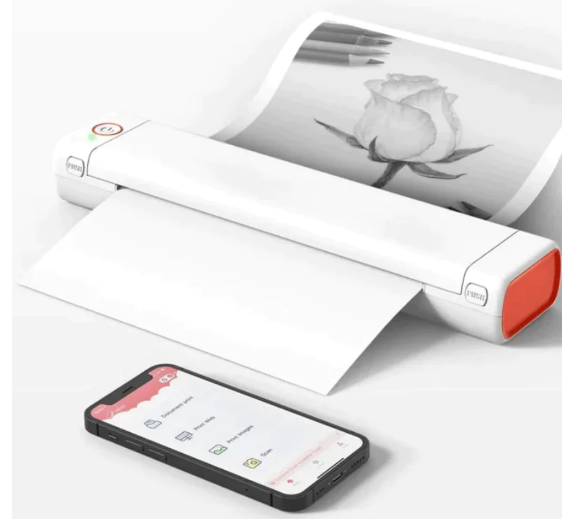 Portable Wireless A4 Thermal Printer (Single Unit) - portable A4 printer